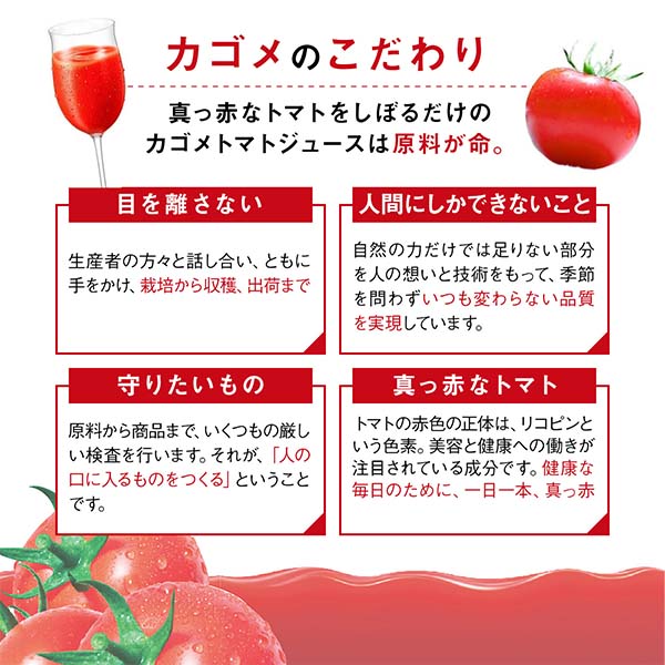 カゴメトマトジュース食塩無添加 720ml×15【ブラックフライデー】 商品画像9