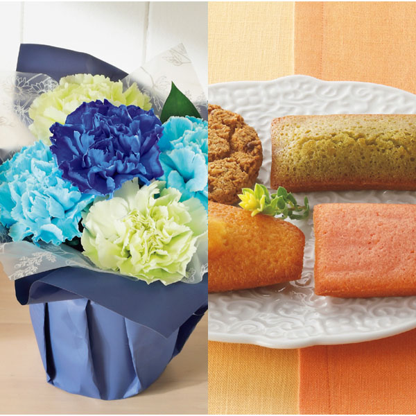 竹中庭園緑化 父の日フラワーアレンジ+ひととえ スイーツファクトリー【父の日】 花 竹中庭園緑化 父の日フラワーアレンジ+ひととえ スイーツファクトリー【父の日】 花