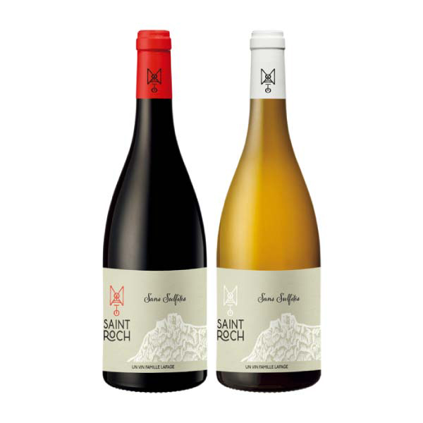 南フランス産 酸化防止剤無添加 赤白セット【冬の贈りもの・お歳暮】[SF-SA2] 飲料・酒【イオン特選お歳暮】