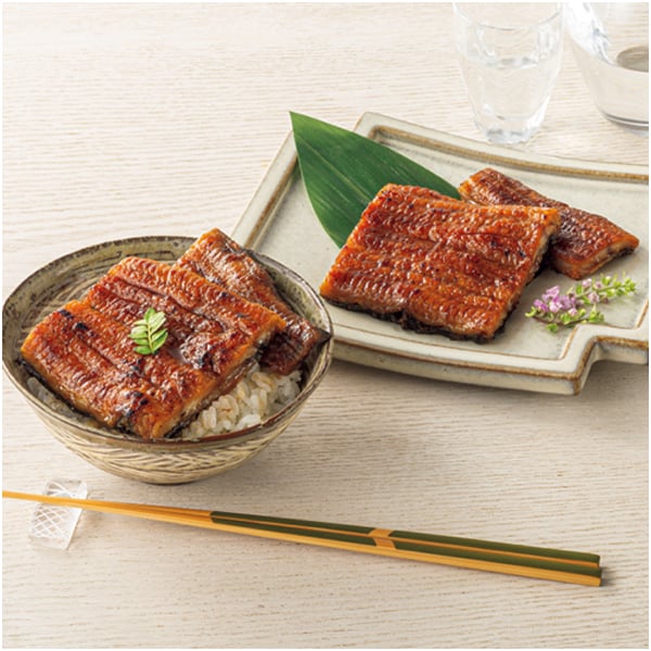 まんてんや 手焼き炭火仕上げうなぎ蒲焼 切身3切【父の日】　商品画像1