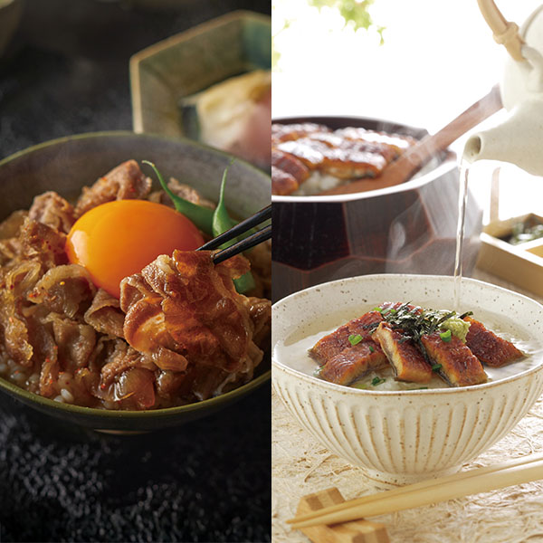 和牛丼の具、うなぎひつまぶしセット【母の日】　商品画像1