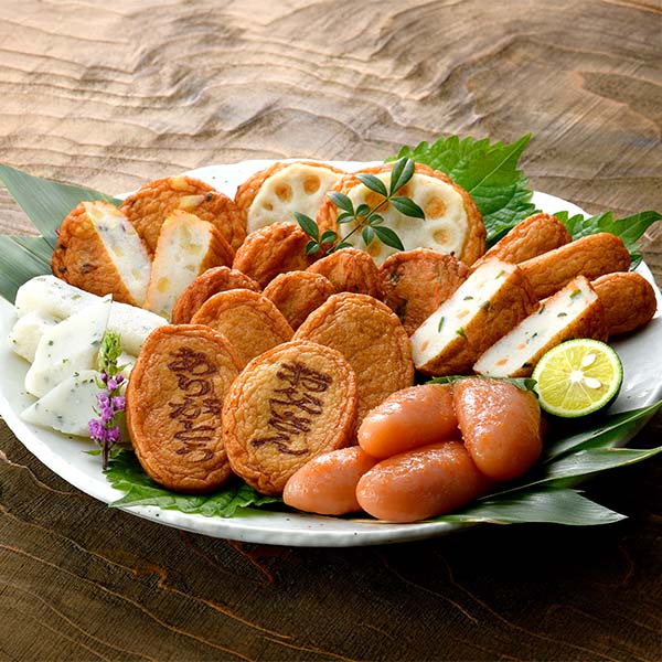 月揚庵 さつま揚げ・福さ屋明太子セット【父の日】　商品画像1