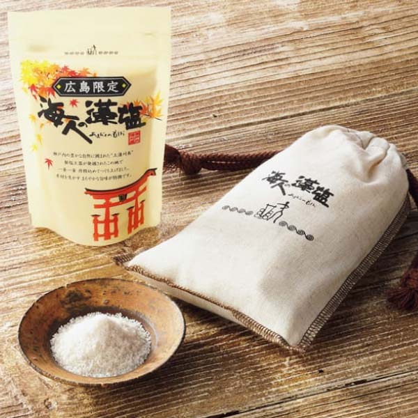 蒲刈物産 海人の藻塩セット【冬の贈りもの・お歳暮】[AM33]　商品画像1