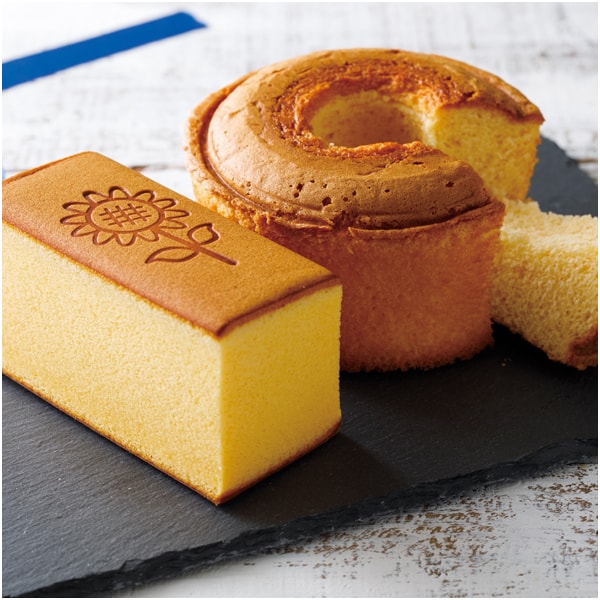 烏鶏庵 烏骨鶏かすていら・シフォンケーキ父の日セット【父の日】 商品画像1