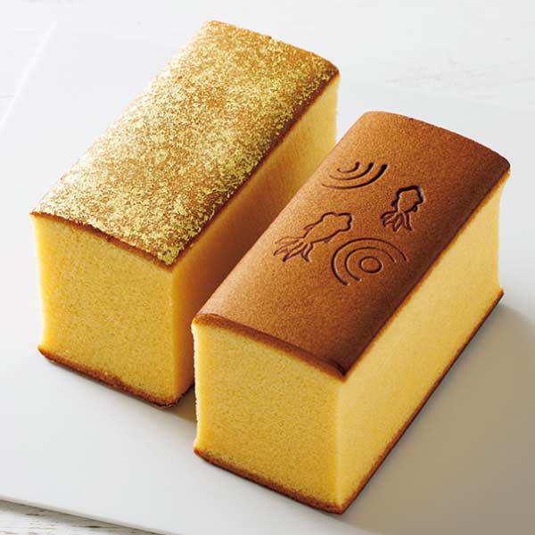 烏鶏庵 烏骨鶏かすていら2本入【夏の贈りもの・お中元】　商品画像1