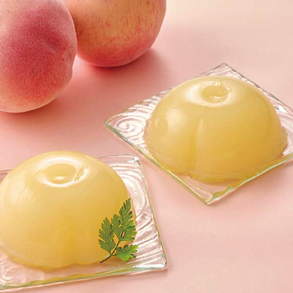 京竹風庵 岡山清水白桃ゼリー【夏の贈りもの・お中元】[PCH-30P]　商品画像1