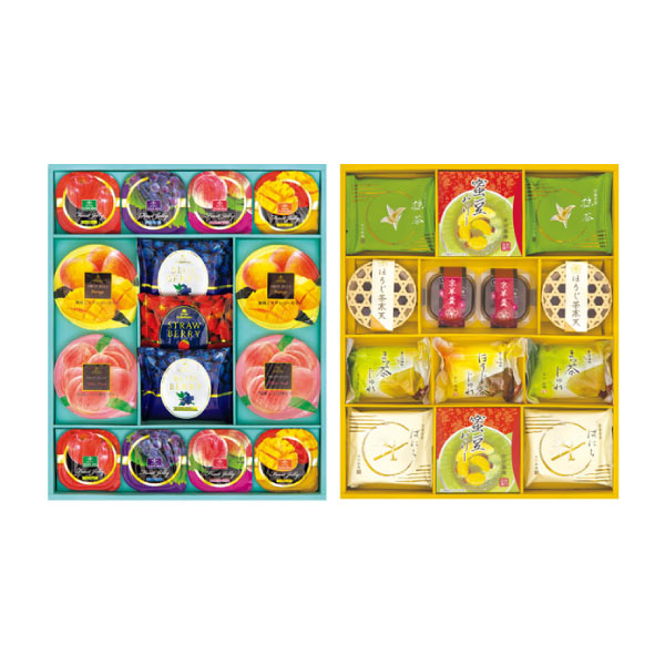 京竹風庵 和洋菓子詰合せ【夏の贈りもの・お中元】[WY-60P]　商品画像1