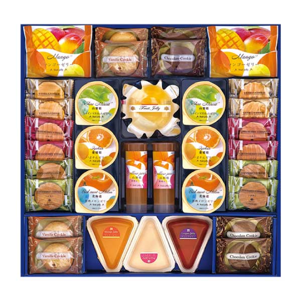 京都ラ・バンヴェント フルーツゼリー＆焼菓子詰合せ【夏の贈りもの・お中元】[LBD-45P]　商品画像1