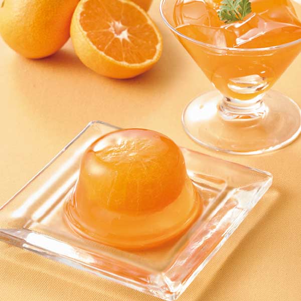 京竹風庵 国産みかん使用 まるごとみかん＆果汁ゼリー【夏の贈りもの・お中元】[MM-30V]　商品画像1