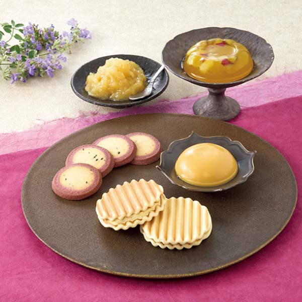 京竹風庵 紅はるか＆鳴門金時菓子詰合せ【冬の贈りもの・お歳暮】[OIM-30B]　商品画像1