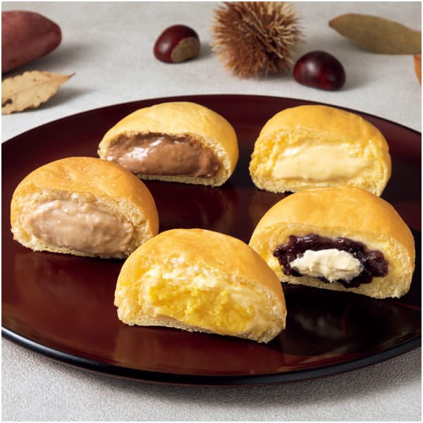 八天堂 冬のくりーむパン5種8個詰合せ【冬の贈りもの・お歳暮】[WT167] スイーツ【イオン特選お歳暮】