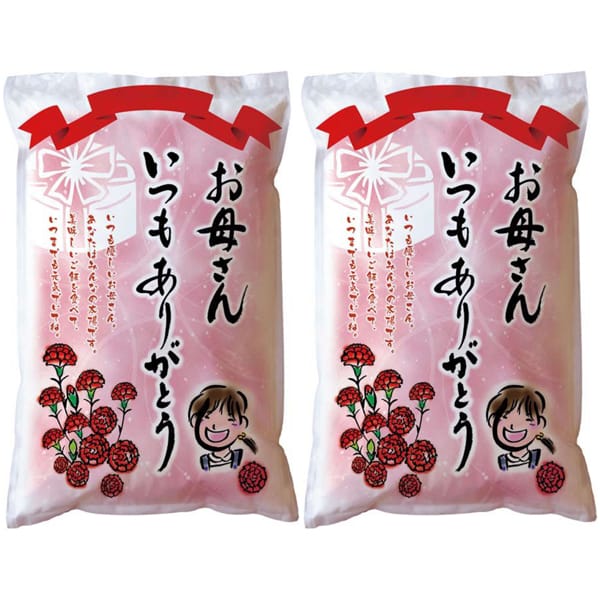吉兆楽 (母の日パッケージ)新潟県産コシヒカリ【母の日】　商品画像1