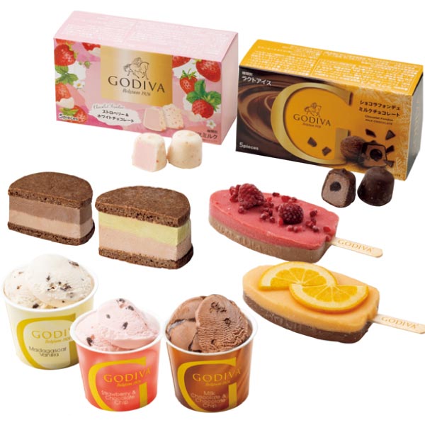 GODIVA ゴディバ 福袋　アイス　9個　アイスクリーム　2個セット ゴディバ アイス バラエティーコレクション9個入【夏の贈りもの