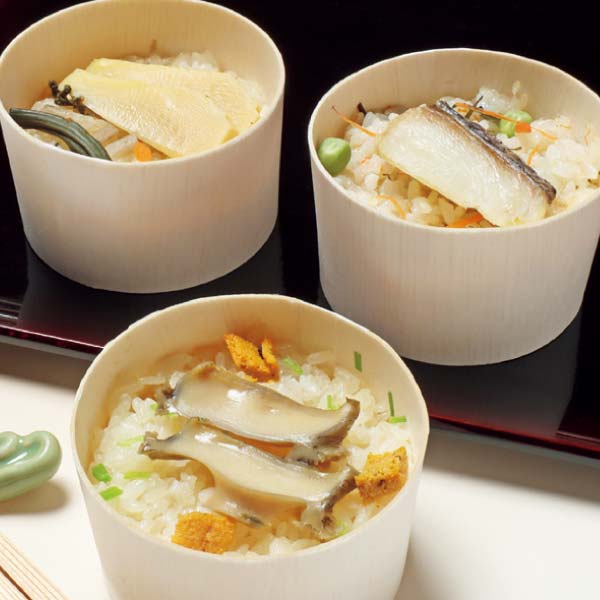 京・料亭わらびの里 料亭のわっぱ飯【冬の贈りもの・お歳暮】[WP-50E] 麺類・米・パン【イオン特選お歳暮】
