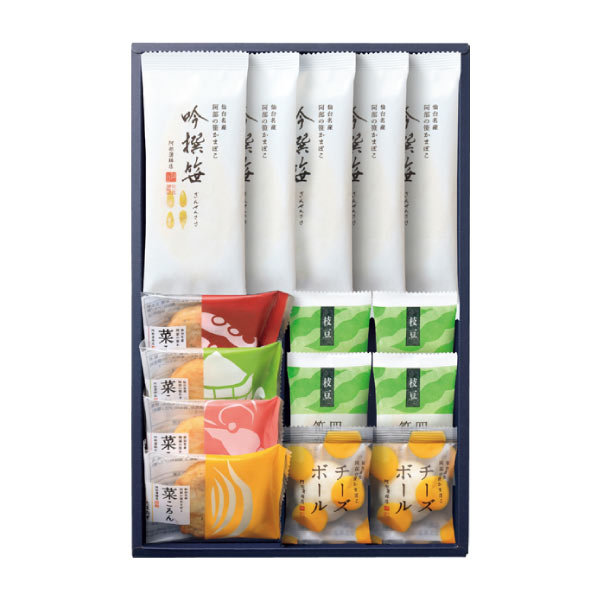 阿部蒲鉾店 笹かまぼこ詰合せ【夏の贈りもの・お中元】[AE-F2]　商品画像1