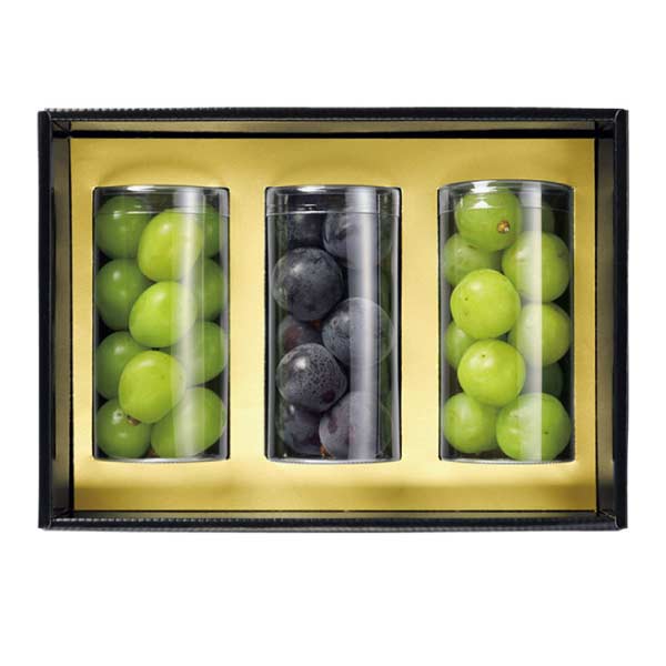 岡山県産 岡山のぶどう3種(シャイン、ピオーネ、桃太郎)詰合せ(お届け期間：7/15〜8/15)【夏の贈りもの・お中元】　商品画像1