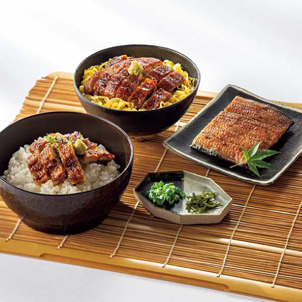 まんてんや 手焼きうなぎ蒲焼切身、ひつま武士どんセット【夏の贈りもの・お中元】　商品画像1