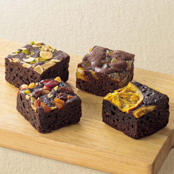 ホシフルーツ ナッツとドライフルーツの贅沢ブラウニー 12個【冬の贈りもの・お歳暮】[HFY-01D] スイーツ【イオン特選お歳暮】