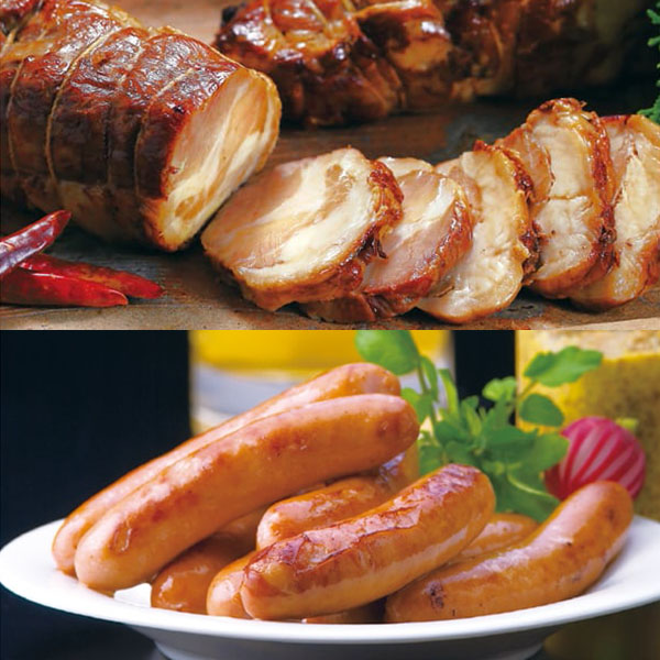 コワダヤ 鹿児島県産黒豚炭焼き焼豚とウインナー【母の日】 商品画像1