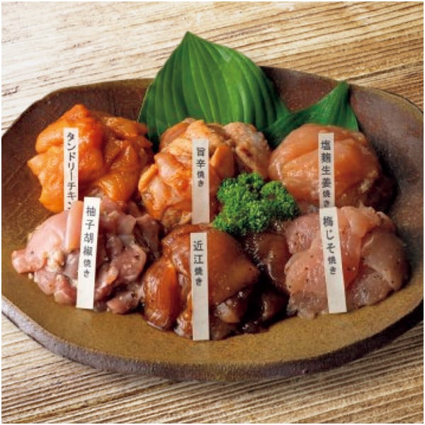 近江鶏味付け肉6種セット【冬の贈りもの・お歳暮】 精肉・ハム・ローストビーフ【イオン特選お歳暮】 近江鶏味付け肉6種セット【冬の贈りもの・お歳暮】 精肉・ハム・ローストビーフ【イオン特選お歳暮】