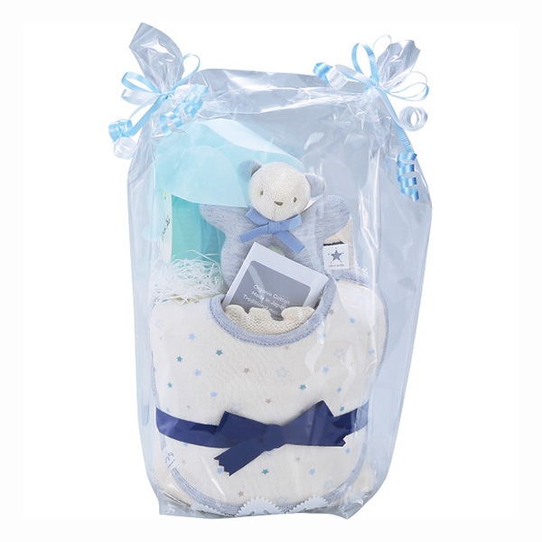 おむつケーキ(コンペイトウプリント)青[344809 26-0267-075(ブルー)]【年間ギフト】　商品画像1