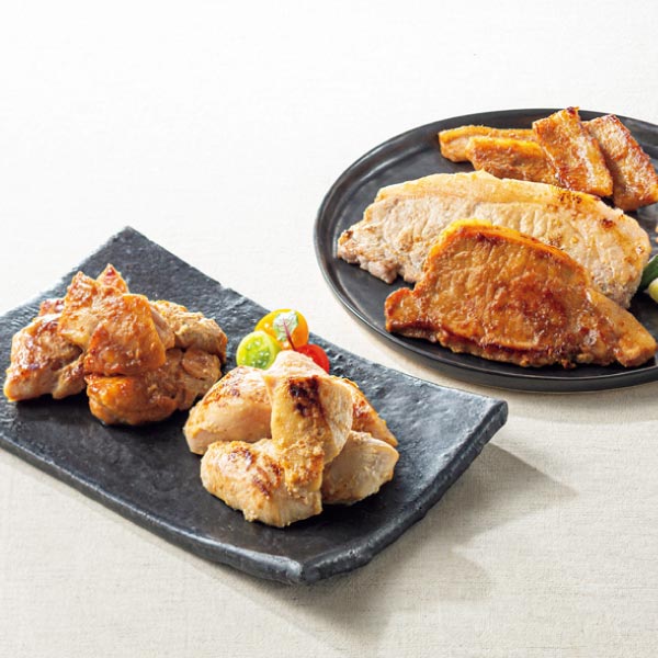 トップバリュ グリーンアイナチュラル 純輝鶏&ナチュラルポーク 柚子味噌、米麹漬け食べくらべセットB【夏の贈りもの・お中元】 精肉・ハム・ローストビーフ【 トップバリュ グリーンアイナチュラル 純輝鶏&ナチュラルポーク 柚子味噌、米麹漬け食べくらべセットB【夏の贈りもの・お中元】 精肉・ハム・ローストビーフ【