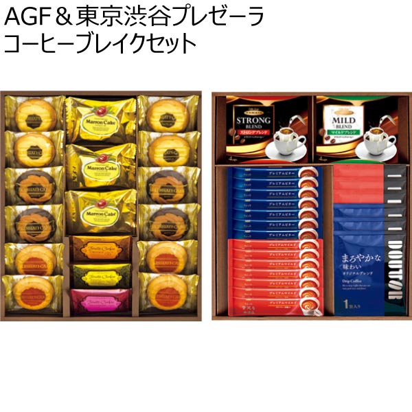 AGF＆東京渋谷プレゼーラ コーヒーブレイクセット【冬ギフト・お歳暮】[CC-60AT]　商品画像1