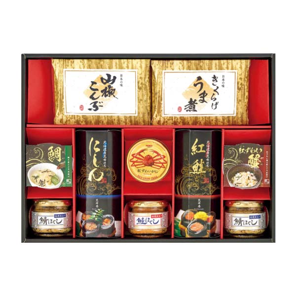 昆布巻バラエティ【冬の贈りもの・お歳暮】[FAF-60AV] 調味料・佃煮・練り物【イオン特選お歳暮】