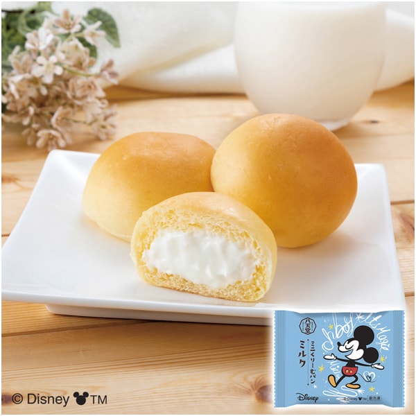 八天堂 【Disney】ミッキーマウス/ミニくりーむパン9個詰合せ(エコバッグ付き)【母の日】　商品画像1