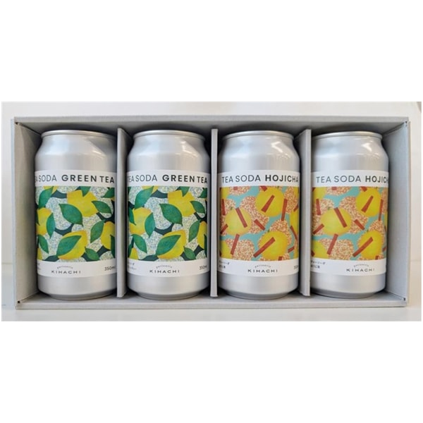 パティスリー キハチ ティーソーダグリーンティー＆ほうじ茶【父の日】　商品画像1