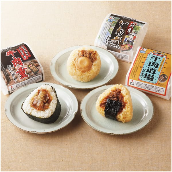 時空食堂 松川弁当店・もりべん 駅弁おにぎりセット【父の日】　商品画像1