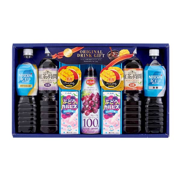ネスカフェ＆果汁飲料バラエティギフト【夏の贈りもの・お中元】[CNG-35R]　商品画像1