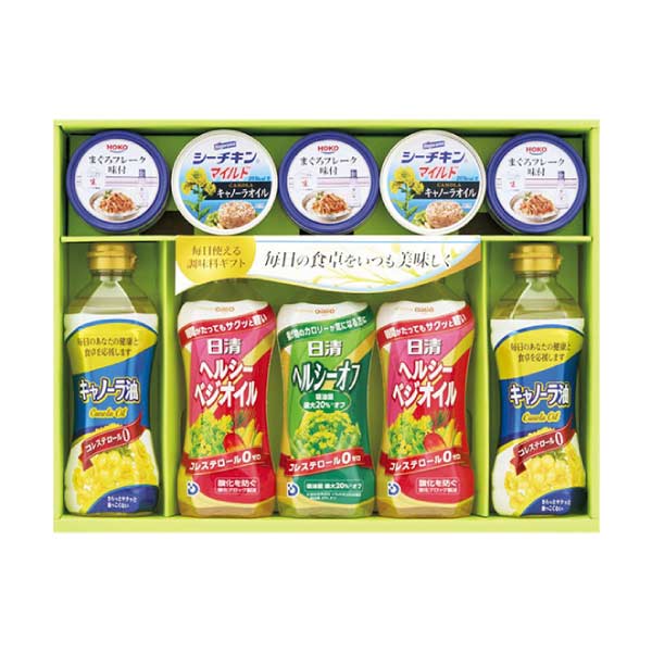 日清オイル＆はごろもシーフードバラエティギフト【夏の贈りもの・お中元】[BNA-50R]　商品画像1