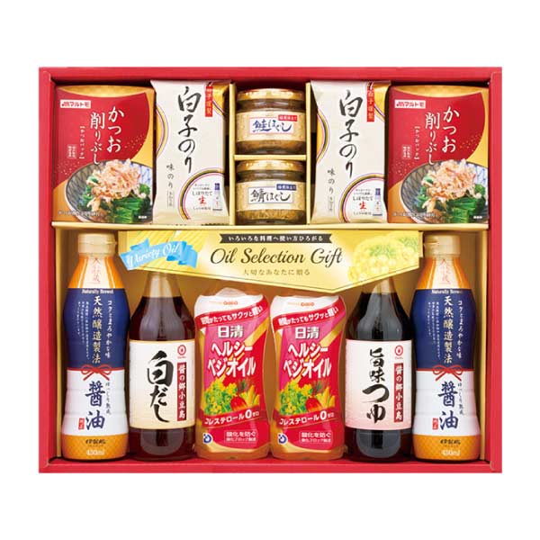 日清オイル＆調味料バラエティギフト【夏の贈りもの・お中元】[SON-60AW]　商品画像1
