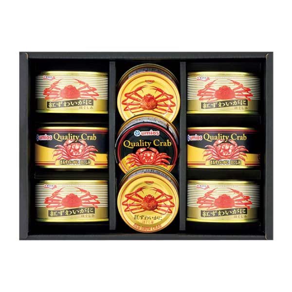 キョクヨー＆宝幸＆ウミオスかに缶詰ギフト【夏の贈りもの・お中元】[KG-100R]　商品画像1