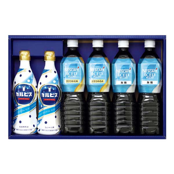ネスカフェアイスブレンド＆カルピスギフト【夏の贈りもの・お中元】[CPN-30P]　商品画像1