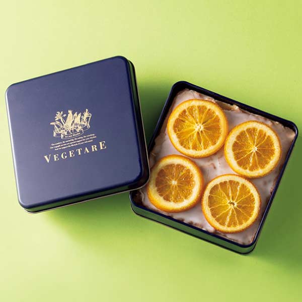 ベジターレ 幸せの缶ケーキ(オレンジパウンドケーキ)【夏の贈りもの・お中元】[SCOP-V]　商品画像1