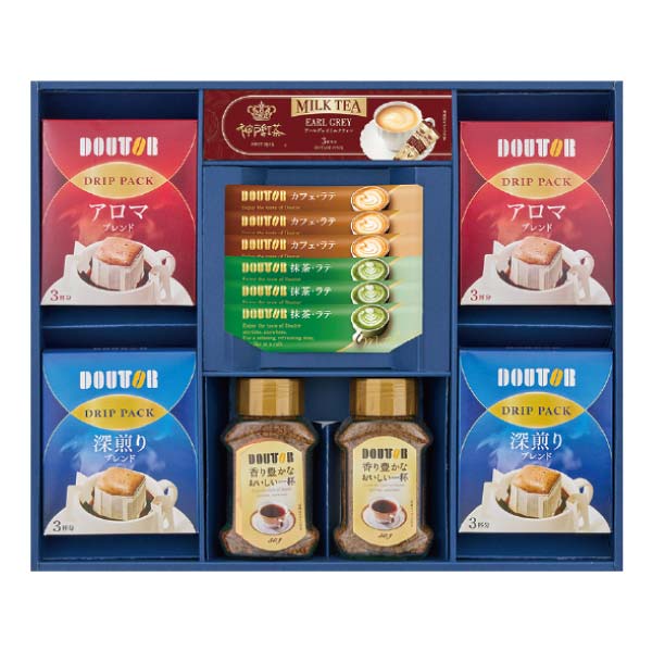 ドトールコーヒーバラエティギフト【冬の贈りもの・お歳暮】[WDD-50]　商品画像1