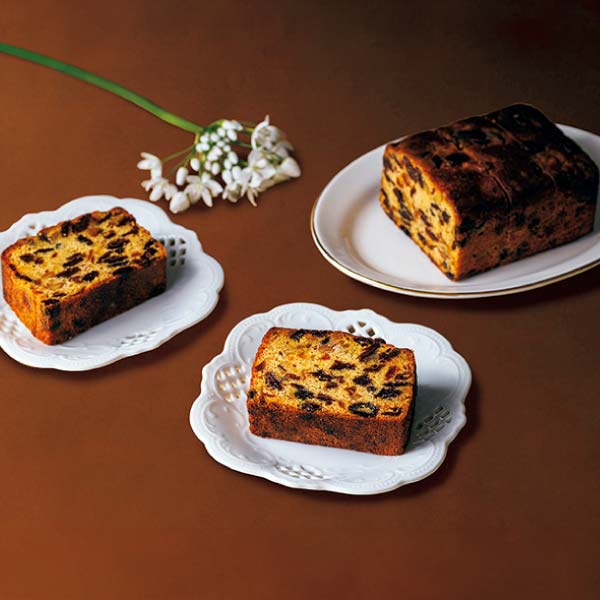 京橋千疋屋 プレミアムフルーツケーキ1本(化粧箱入)【冬の贈りもの・お歳暮】[2272]　商品画像1