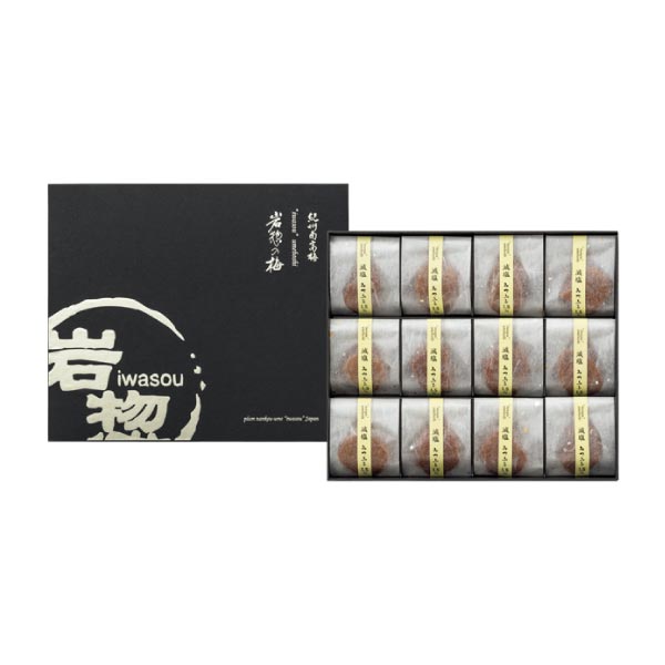 岩惣 紀州産南高梅みつふる一粒梅12粒【夏の贈りもの・お中元】[IGMI-W12]　商品画像1
