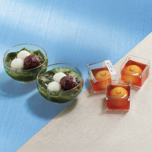 菓匠禄兵衛 お茶々ゼリイ・福みたらしセット【夏の贈りもの・お中元】[IOF40]　商品画像1
