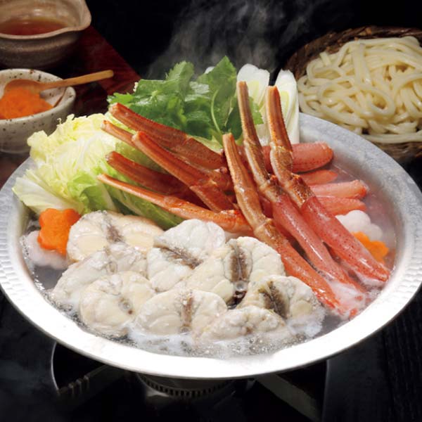 エスケイフーズ 北海道日高昆布の出汁で味わう 真ふぐとかにのちり鍋【冬の贈りもの・お歳暮】　商品画像1