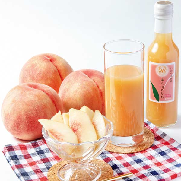 松尾 あら川の桃ドリンクギフトセット【夏の贈りもの・お中元】[MO2-5]　商品画像1