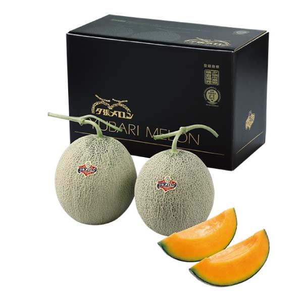 北海道夕張市産(JA夕張市) 夕張メロン 秀品2L2個黒箱(お届け期間：6/11〜8/15)【夏の贈りもの・お中元】　商品画像1