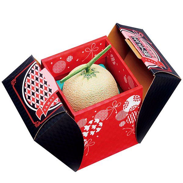 北海道富良野市産 ふらのメロンの玉手箱 秀品3L1個(お届け期間：6/24〜8/15)【夏の贈りもの・お中元】　商品画像1