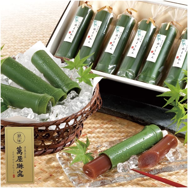 京都 萬屋琳窕 京の竹筒水ようかん【父の日】　商品画像1