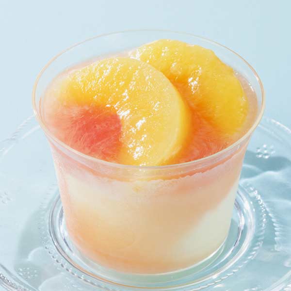 銀座トトキ監修 山形県産白桃のアイス【夏の贈りもの・お中元】[AH-TF]　商品画像1