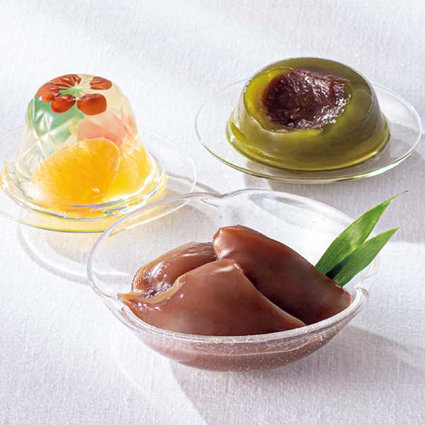 菓匠 清閑院 吉野本葛 葛水ようかん詰合せ【夏の贈りもの・お中元】[SKR-40]　商品画像1