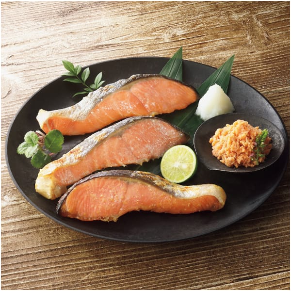 能水商店 にいがた佐渡荒海サーモンセット【冬の贈りもの・お歳暮】[G-012] 魚介・海産物【イオン特選お歳暮】