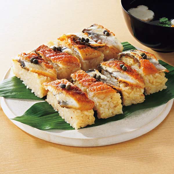 大起産業 浜名湖うなぎ『でしこ』蒲焼使用の押し寿司【夏の贈りもの・お中元】　商品画像1